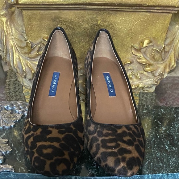 Margaux Shoes - Margaux Animal Print Block Heels